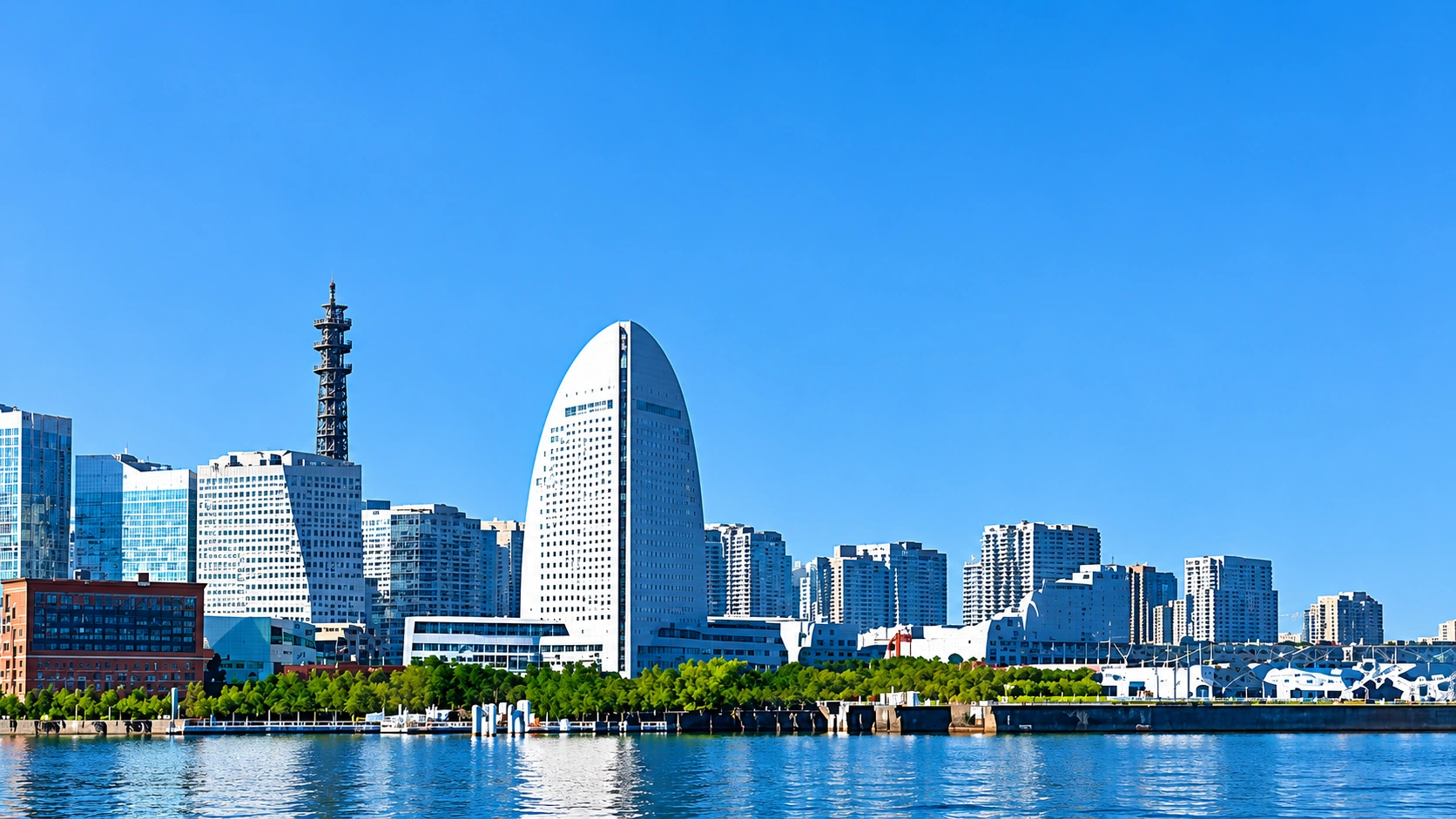 横浜の街並み